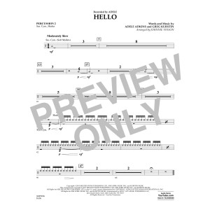 Hello - Percussion 2